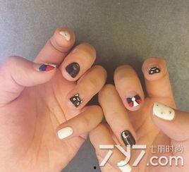 韩国美甲图片,指尖艺术的新潮流解析
