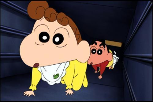 蜡笔小新小葵真人照片,童真再现，跨越次元的奇妙邂逅